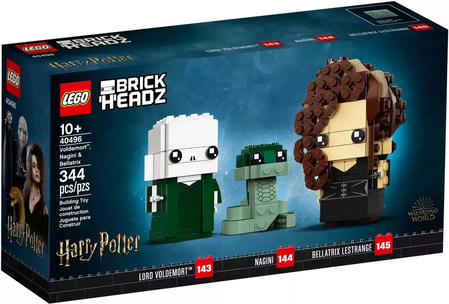 LEGO BrickHeadz - 143, 144 & 145 - Voldemort, Nagini & Bellatrix