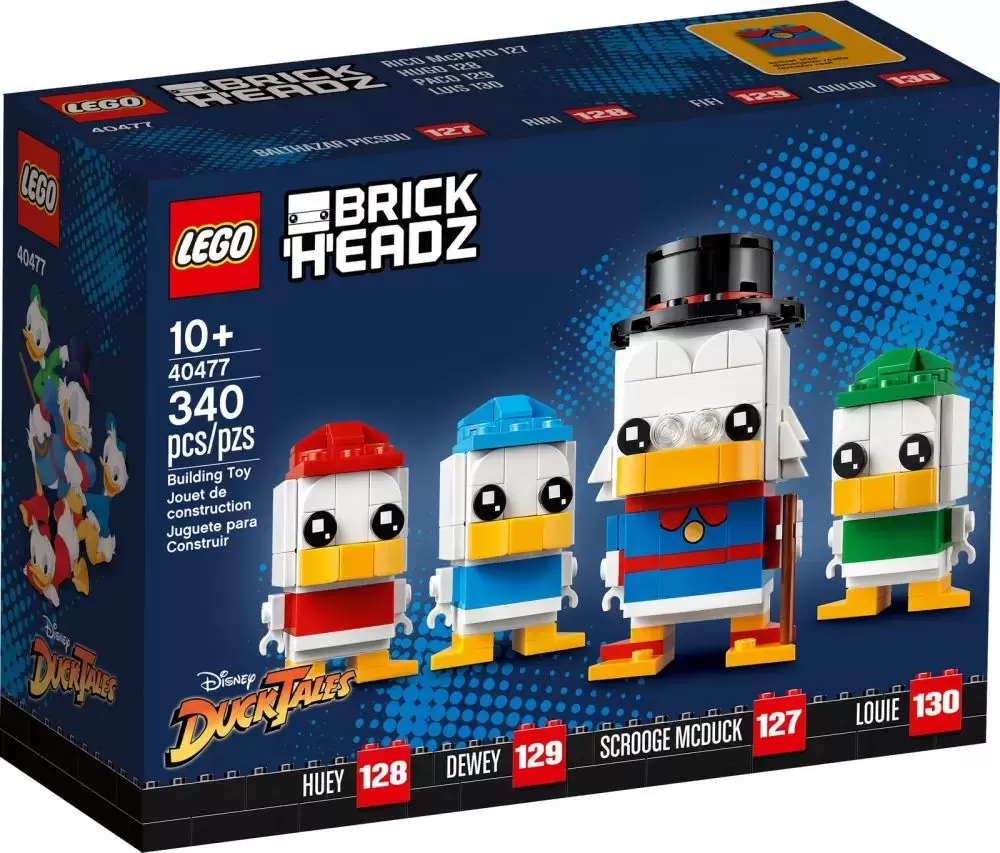 LEGO BrickHeadz - 127/130 - Scrooge McDuck with Huey, Duey & Louie
