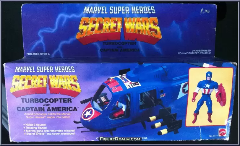 Marvel Super Heroes : Secret Wars - Turbocopter (with Captain America)