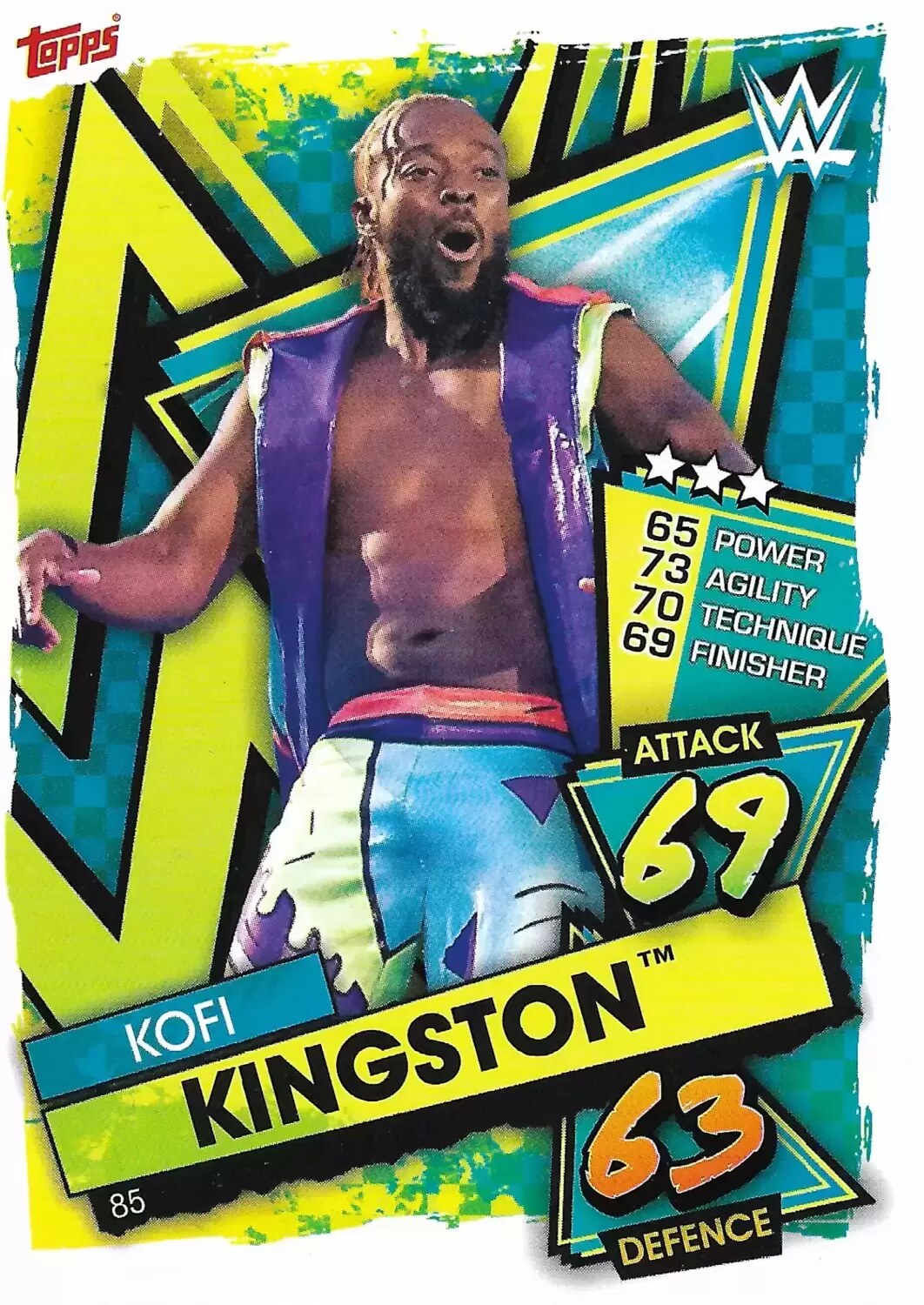 Slam Attax 2021 - Kofi Kingston - WWE Superstars