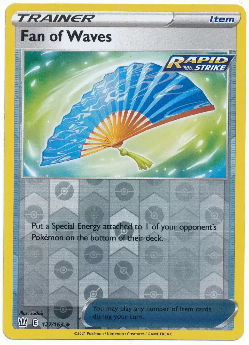 Battle Styles - Fan of Waves Reverse