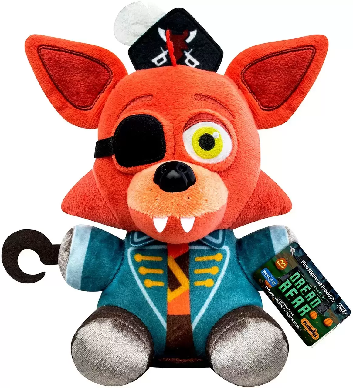 FNAF Five Nights At Freddy's NIGHTMARE FOXY 8 Funko Plush 2017 Red Stuffed  Toy