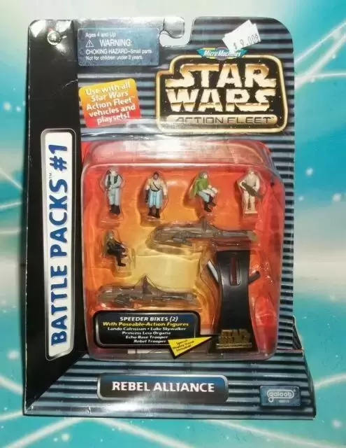 Action Fleet - Rebel Alliance Battle Packs #1