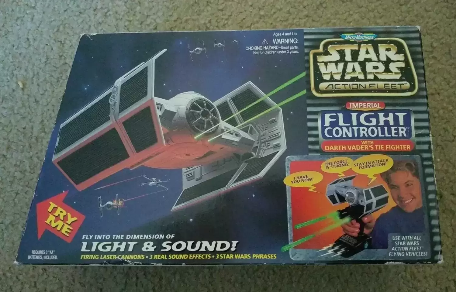 Action Fleet - Flight Controller Darth Vader Tie Fighter