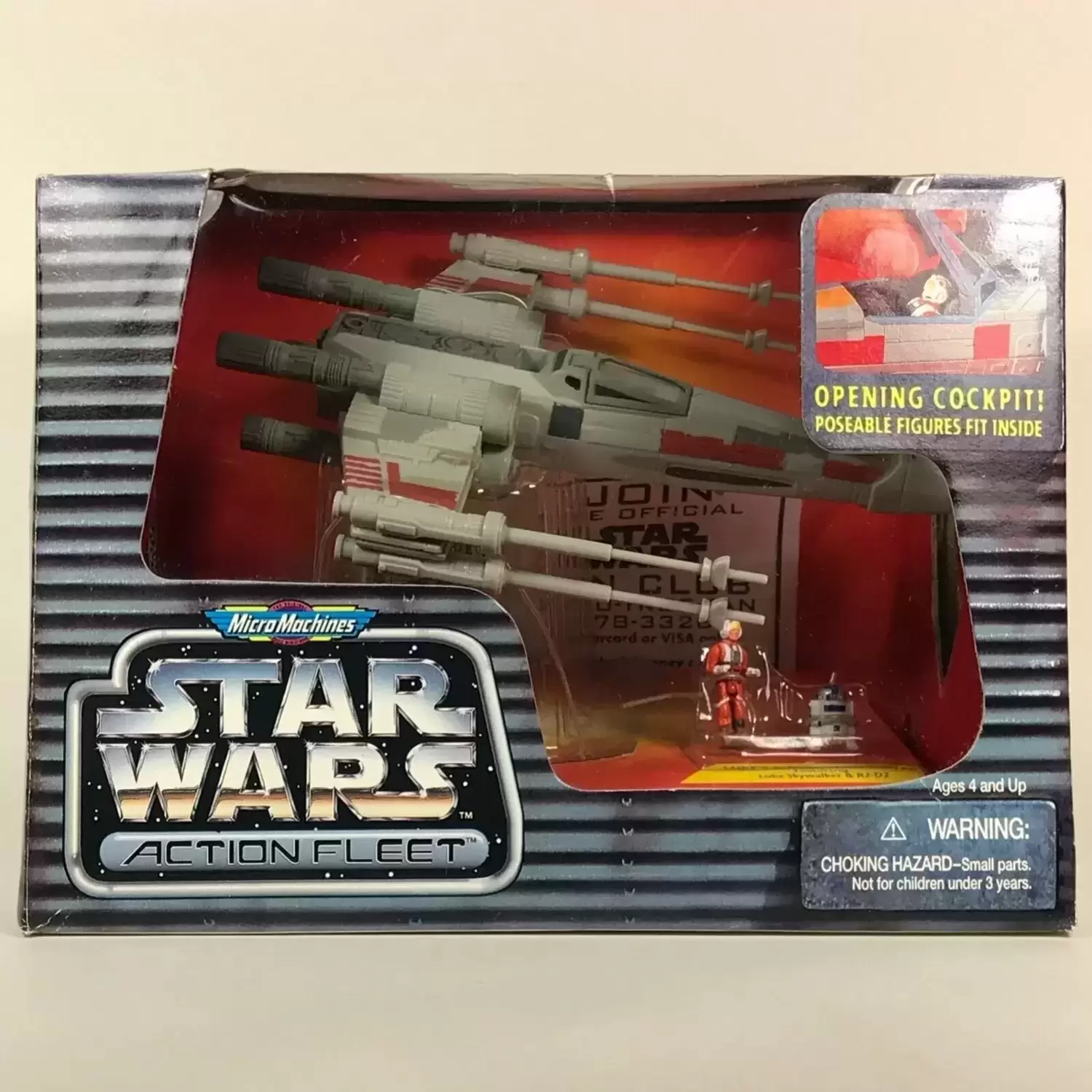 Action Fleet - X-Wing Red 5 version Dirty
