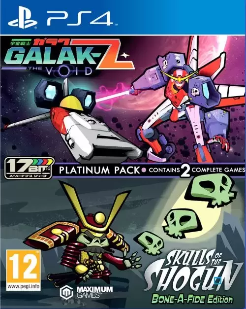 PS4 Games - Galak-z The Void + Skulls of the Shogun Bone-A-Fide Edition Platinium Pack