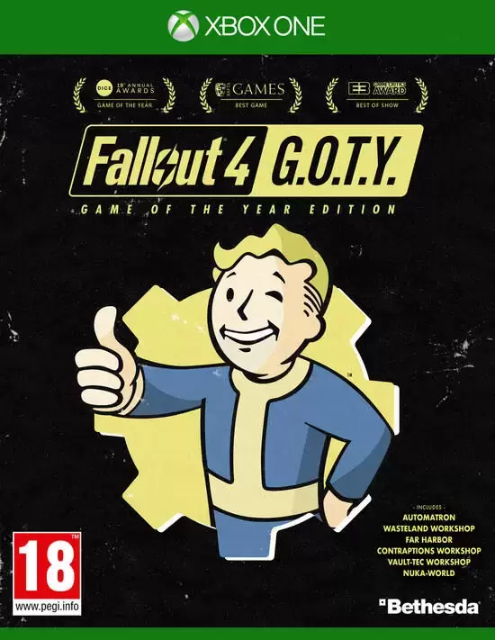 XBOX One Games - Fallout 4 Game of the Year Edition (GOTY)