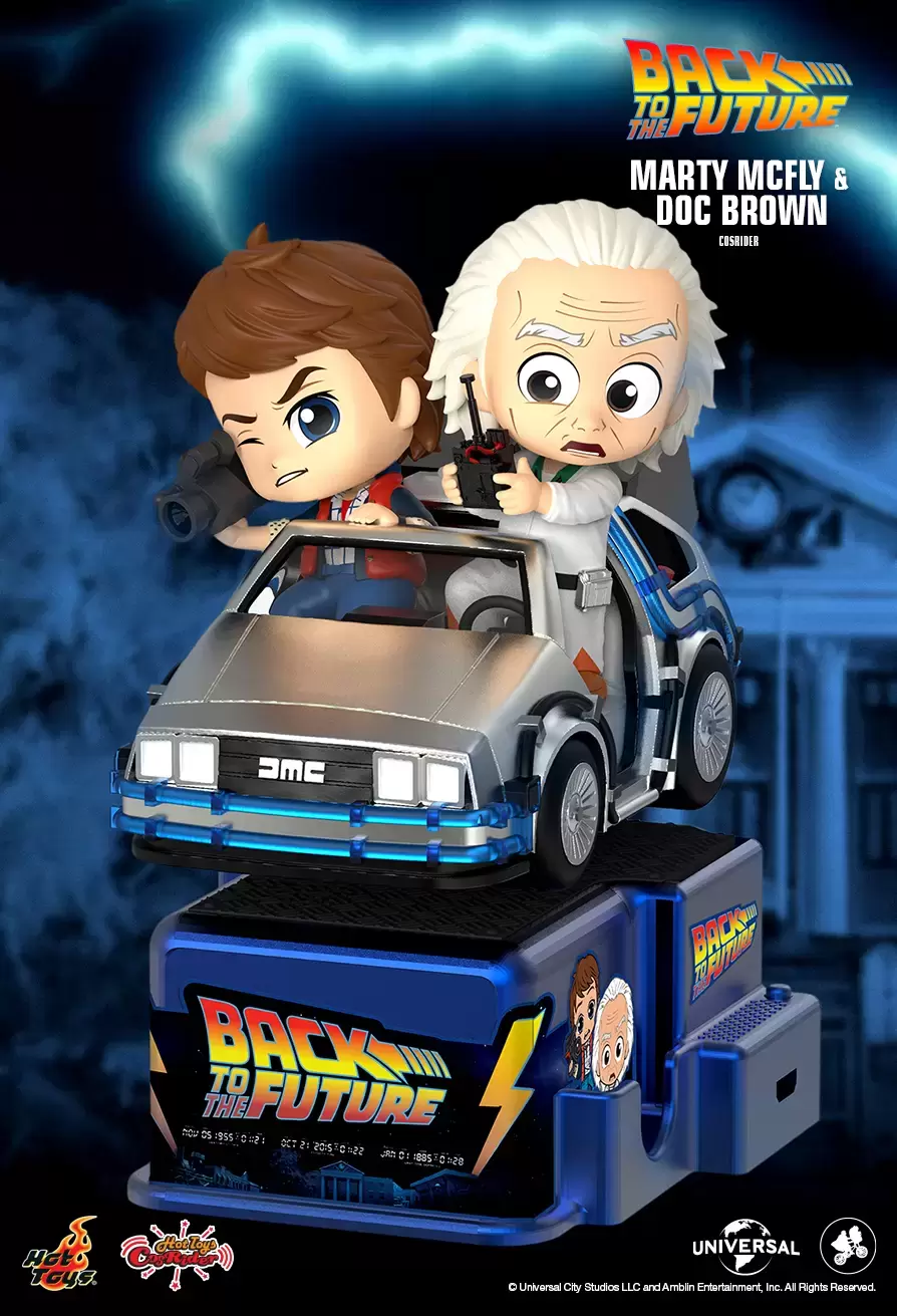 Cosrider - Back to the Future - Marty McFly & Doc Brown