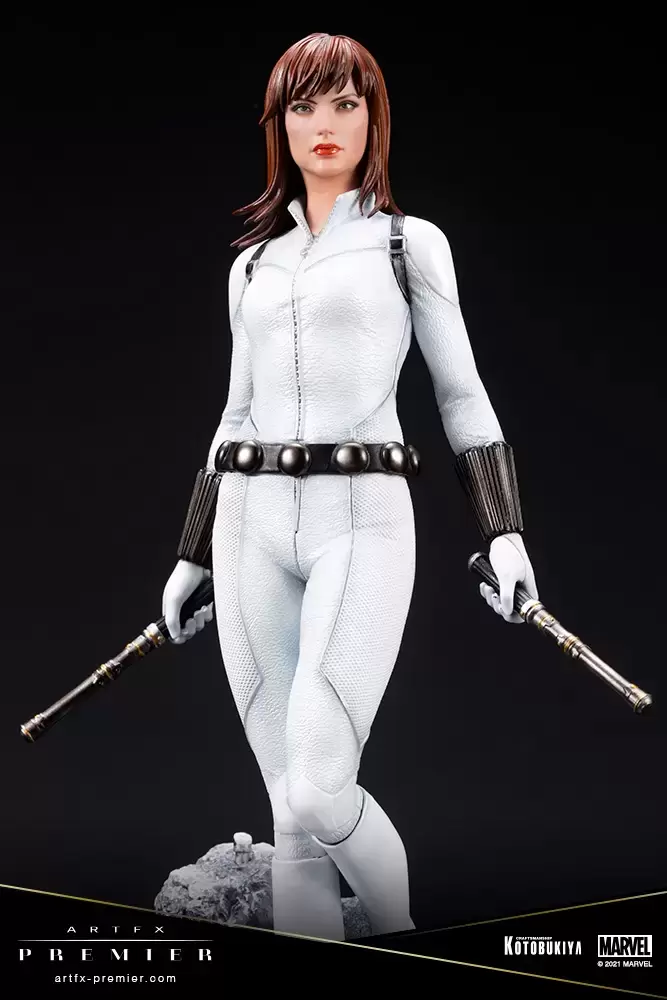 Marvel Kotobukiya - Black Widow White Costume  - Limited Edition - ARTFX Premier