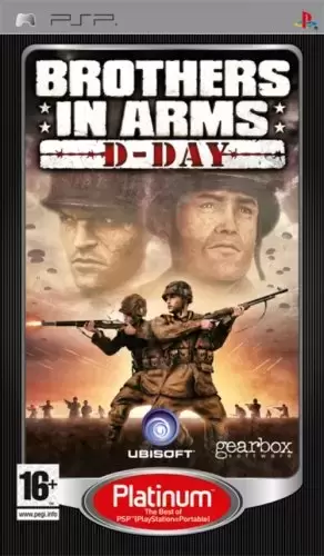 PSP Games - Brothers in Arms D-Day - Platinum