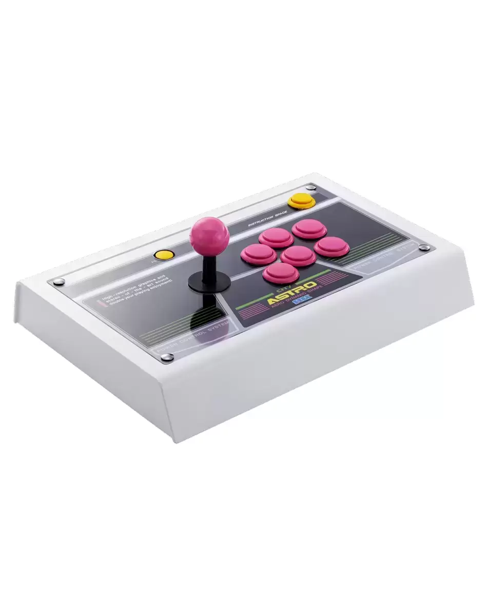 Arcade Stick - Sega Astro City Arcade Stick - Limited Pink Button