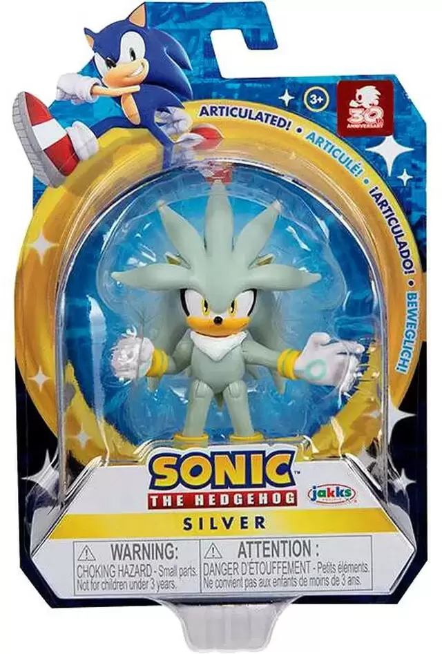 Jakks Pacific Sonic The Hedgehog - Silver