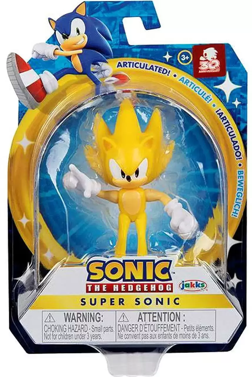 Jakks Pacific Sonic The Hedgehog - Super Sonic