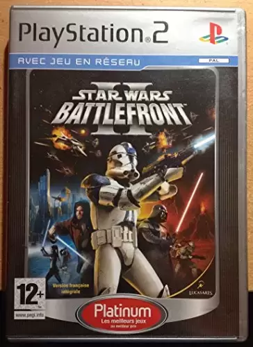 PS2 Games - Star wars Battlefront 2 - Platinum