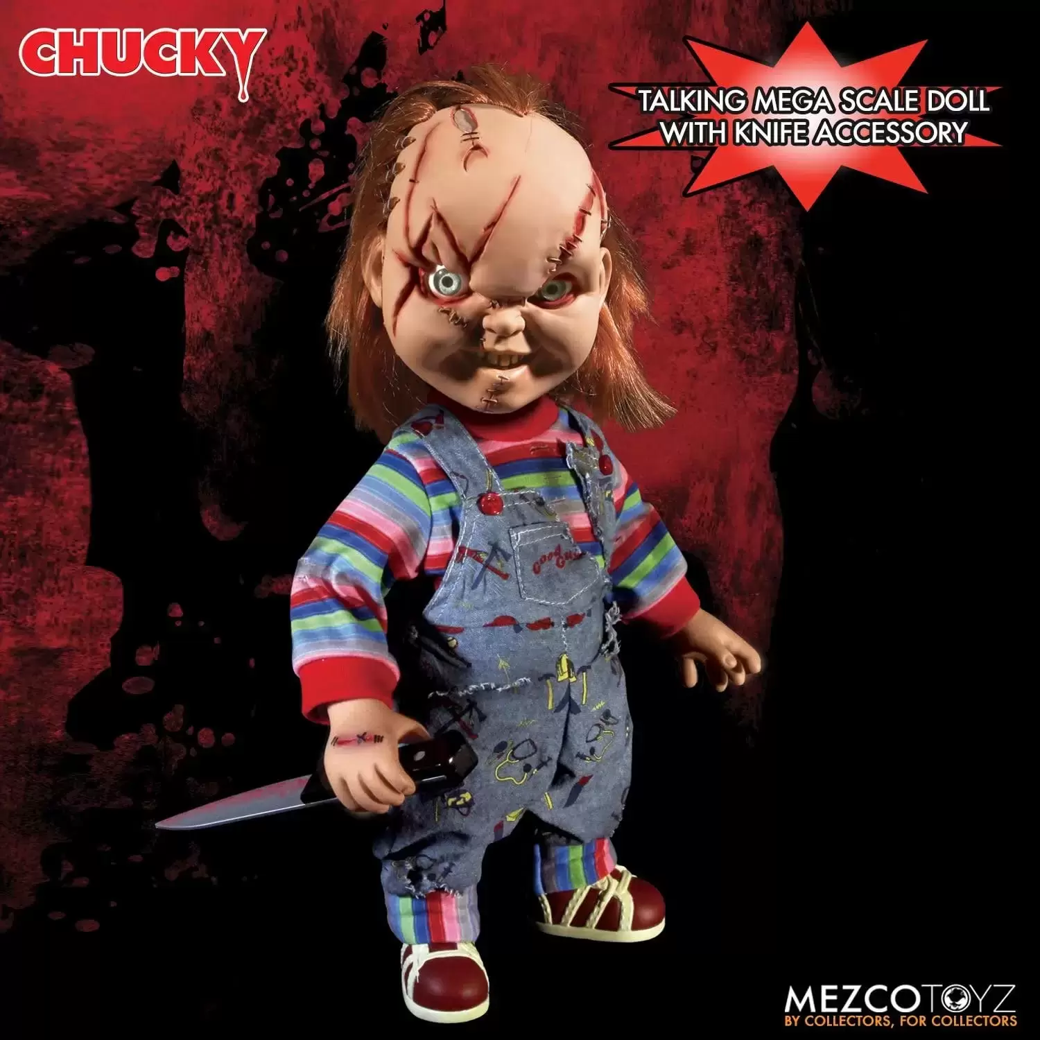 MezcoToyz - Talking Chucky with Scars