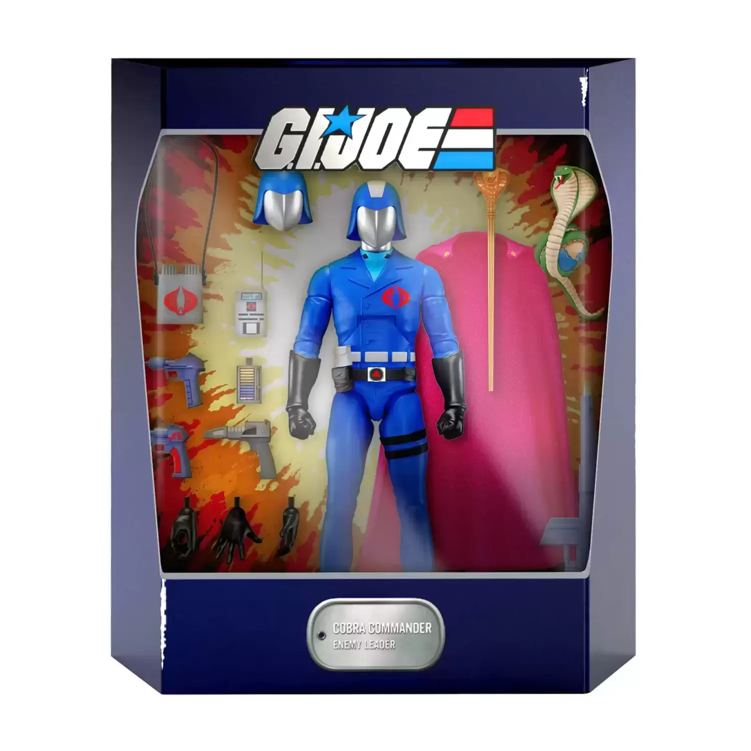 Super7 - ULTIMATES! - G.I. Joe - Cobra Commander Enemy Leader