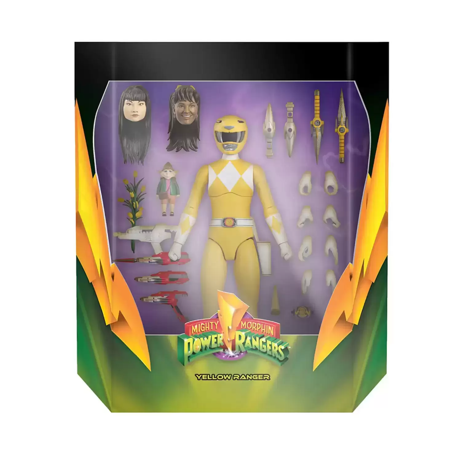 Super7 - ULTIMATES! - Power Rangers - Yellow Ranger
