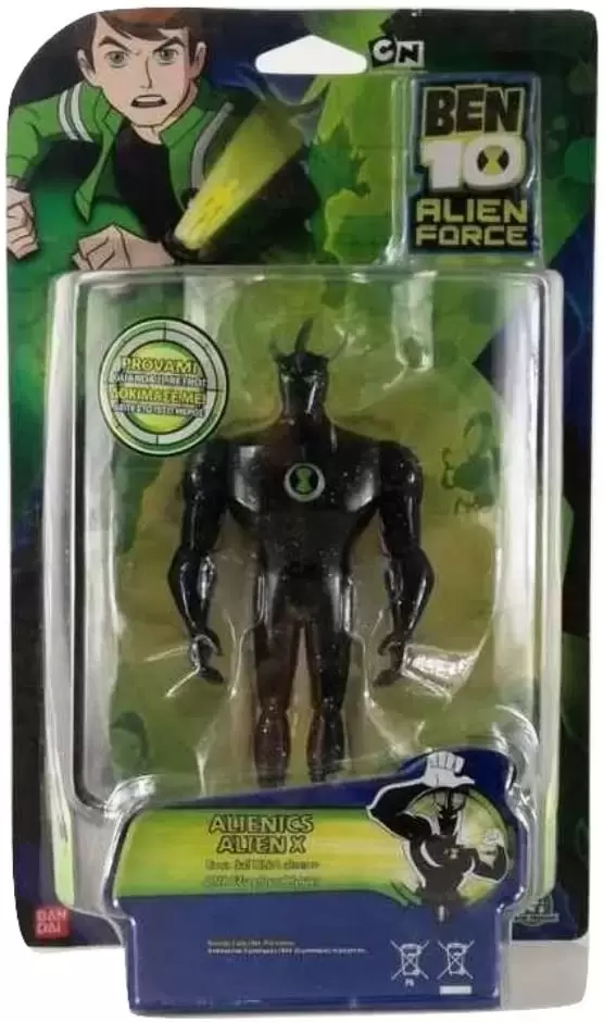 Alien X (Defender) - Ben 10 Alien Force action figure