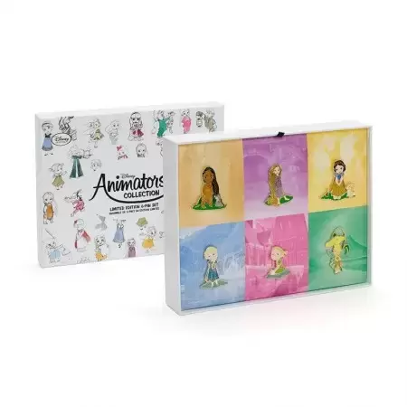 Disney Pins Open Edition - Animators Collection - Limited Edition 6 Pin Set #1
