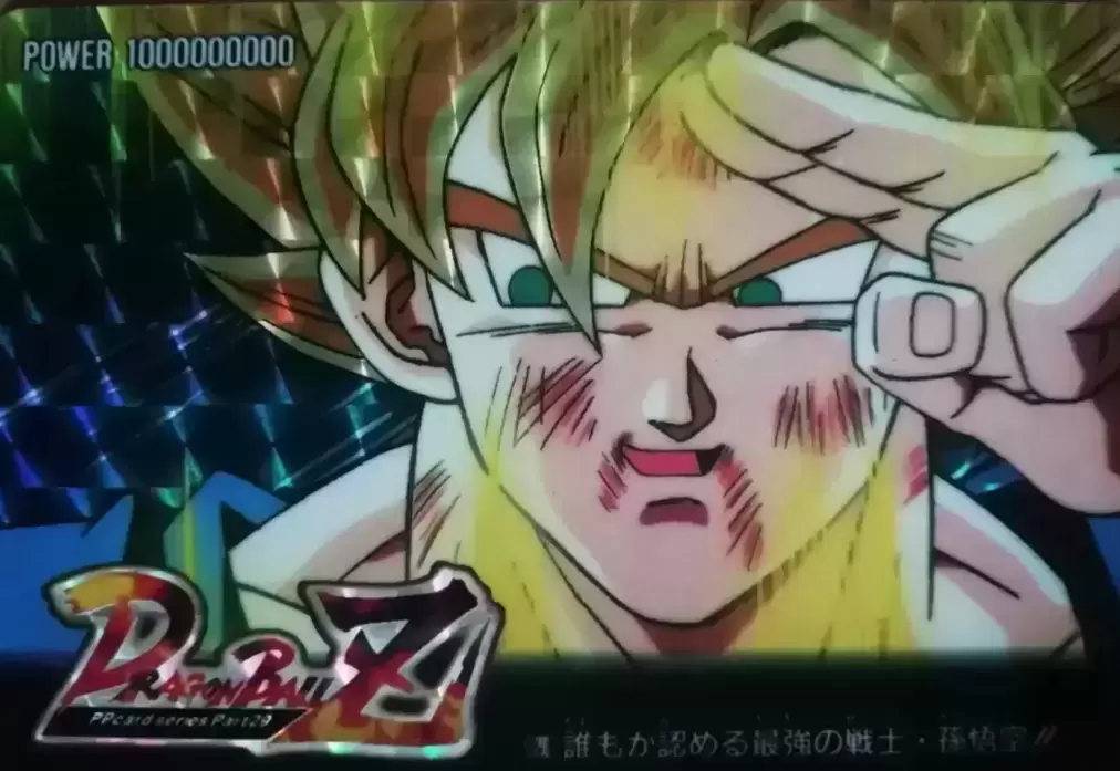 Dragon Ball Z PP Card  AMADA Part 29 - 1290