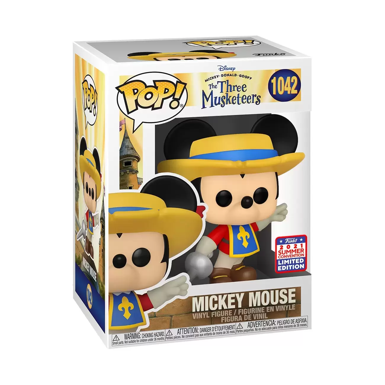 POP! Disney - The Three Musketeers - Mickey Mouse