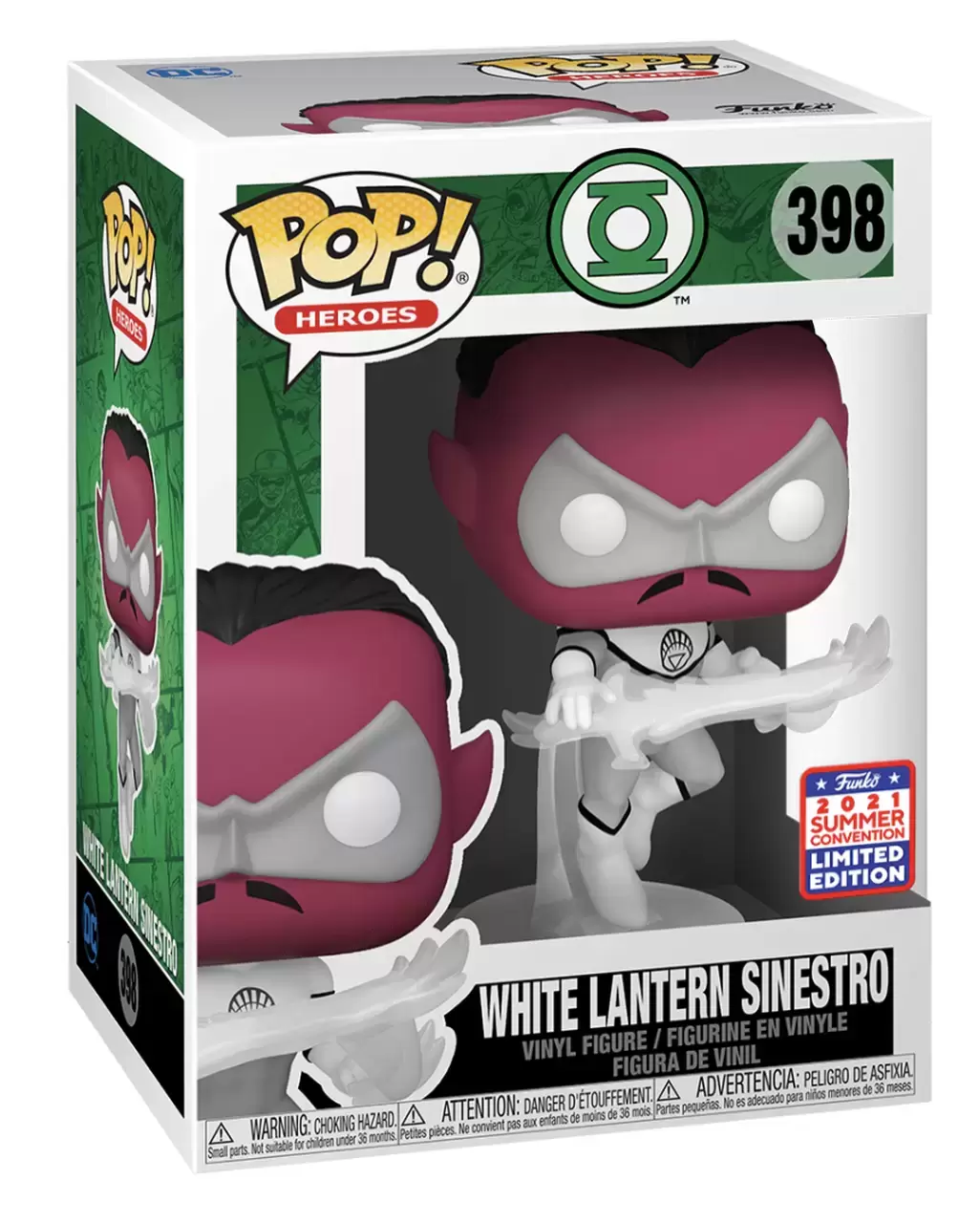 POP! Heroes - Green Lantern - White Lantern Sinestro