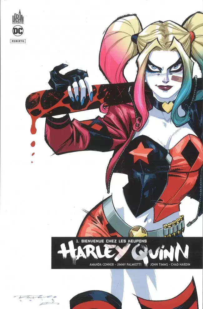 Harley Quinn - Rebirth - Bienvenue chez les Keupons