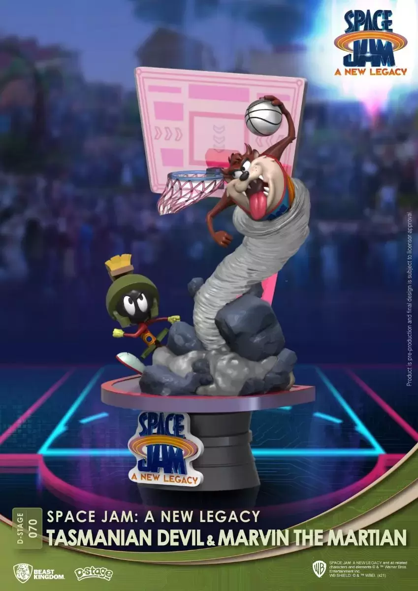 D-Stage - Space Jam: A New Legacy - Tasmanian Devil & Marvin The Martian