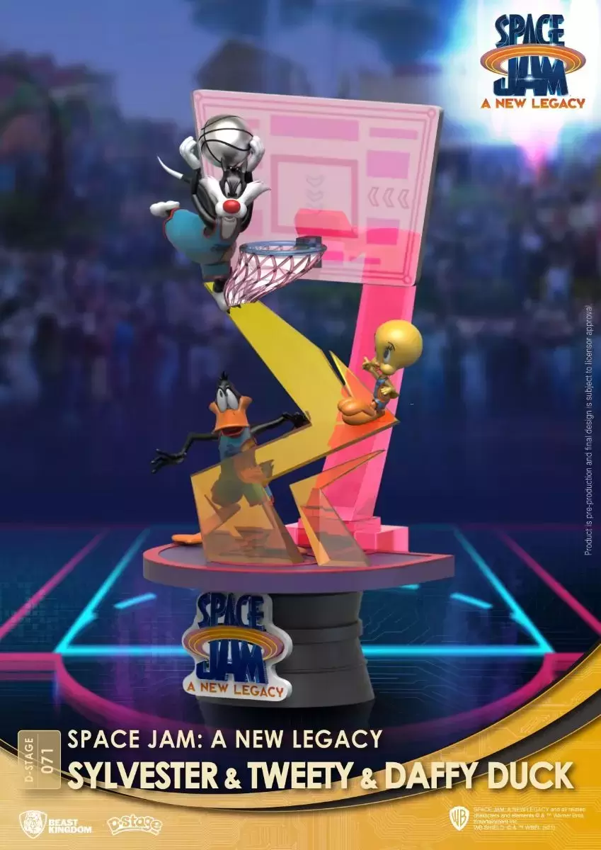 D-Stage - Space Jam: A New Legacy - Sylvester & Tweety & Daffy Duck