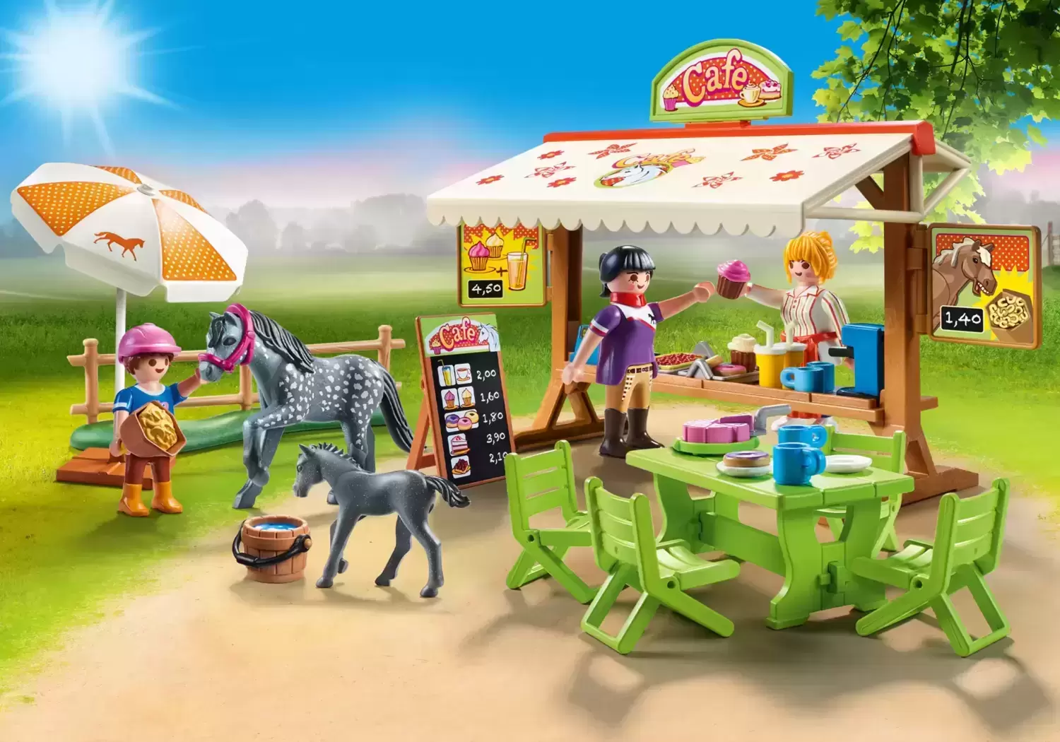 Playmobil équitation - Pony Café