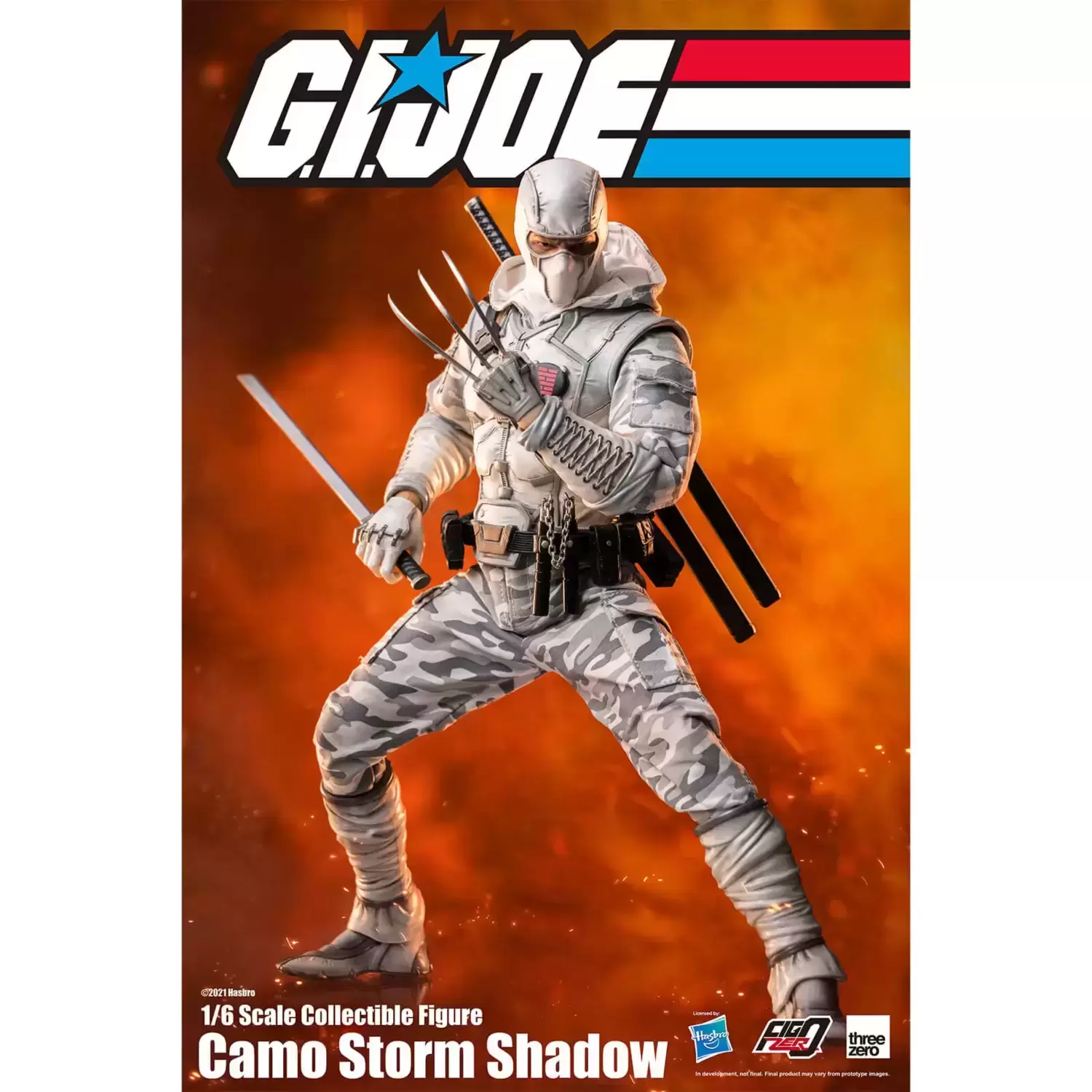 ThreeZero - G.I. Joe FigZero - Camo Storm Shadow