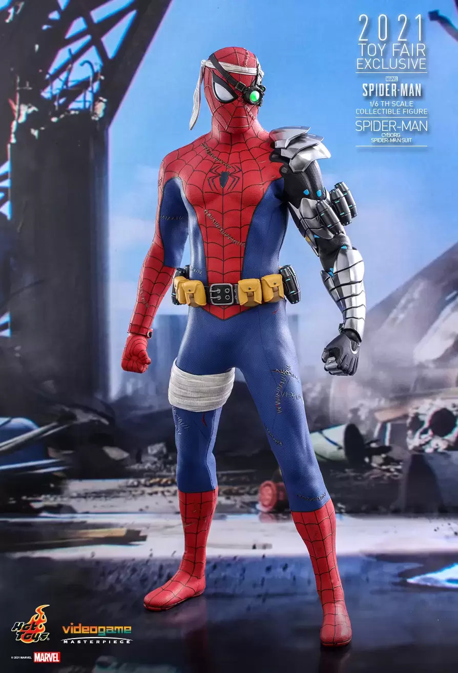 Video Game MasterPiece (VGM) - Cyborg Spider-Man Suit - 2021 Toy Fair Exclusive