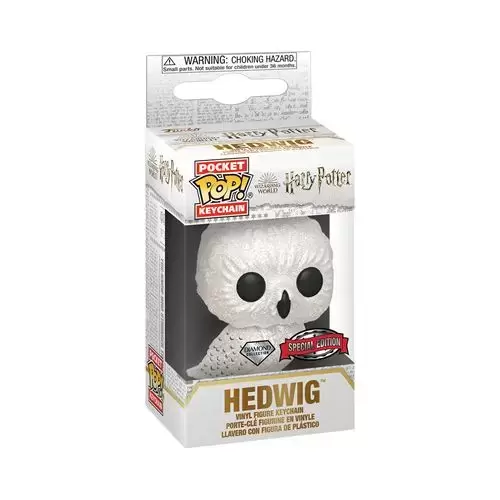 Harry Potter - POP! Keychain - Hedwig - Diamond Collection