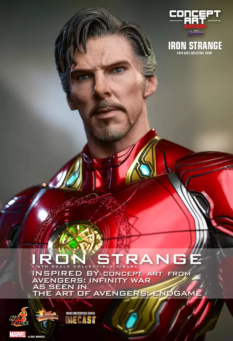 Movie Masterpiece Series - Avengers: Endgame (Concept Art Series) - Iron Strange