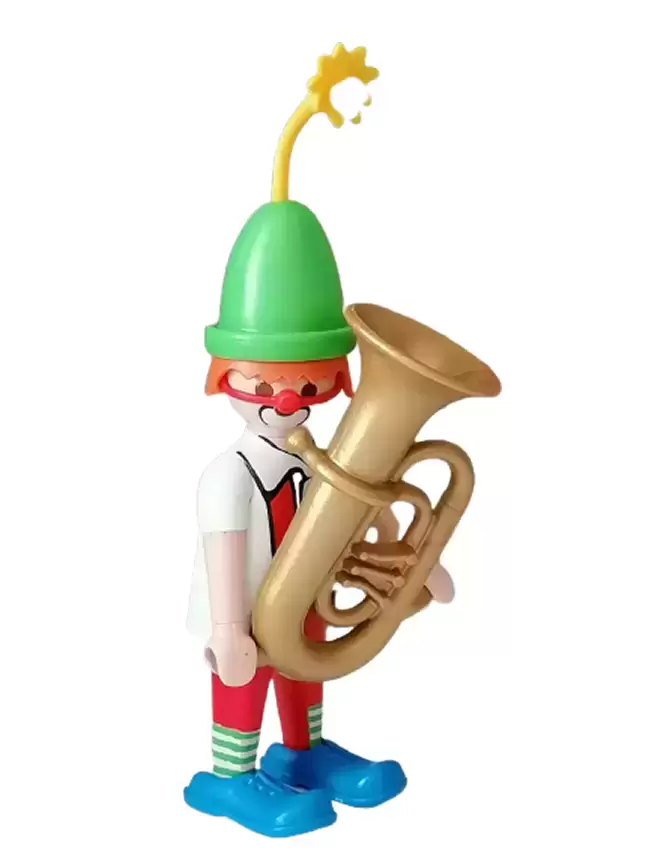 Playmobil 70148 figures boys serie 20 Clown mit Posaune unbespielt top 