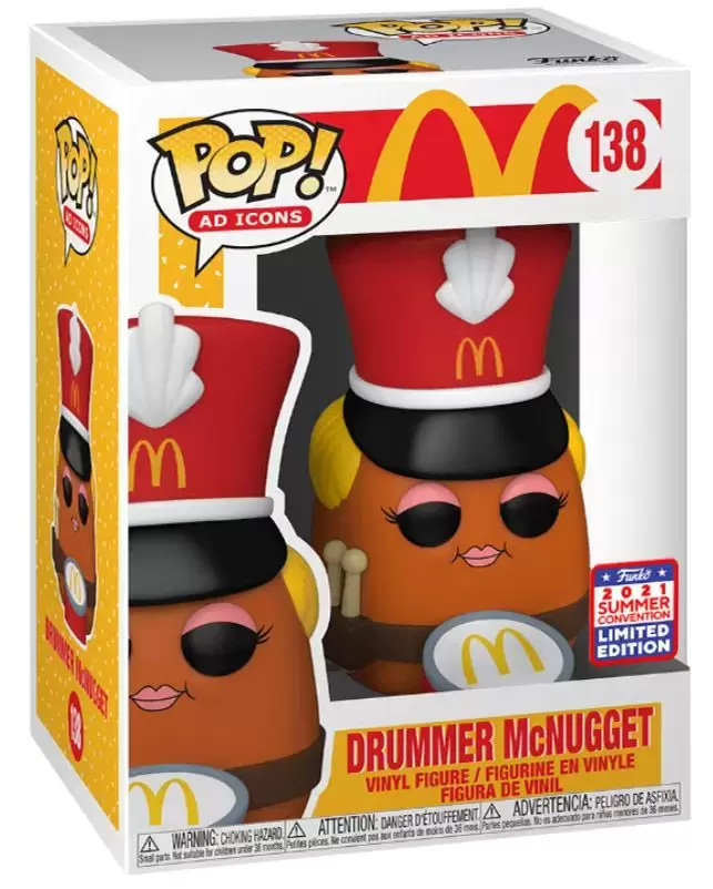 POP! Ad Icons - McDonalds - Drummer McNugget
