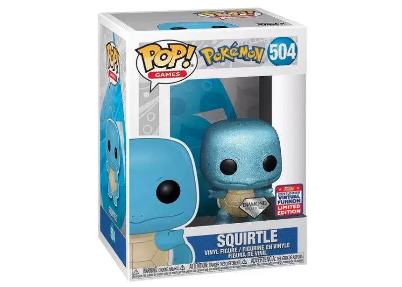 POP! Games - Pokemon - Squirtle Diamond Collection
