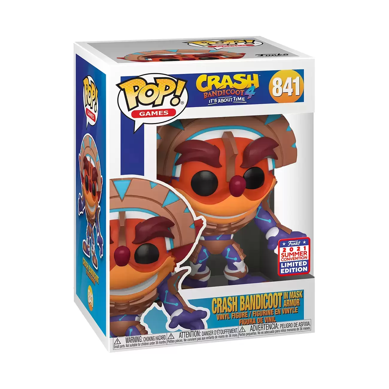 POP! Games - Crash Bandicoot 4 It\'s About Time - Crash In Mask Armor