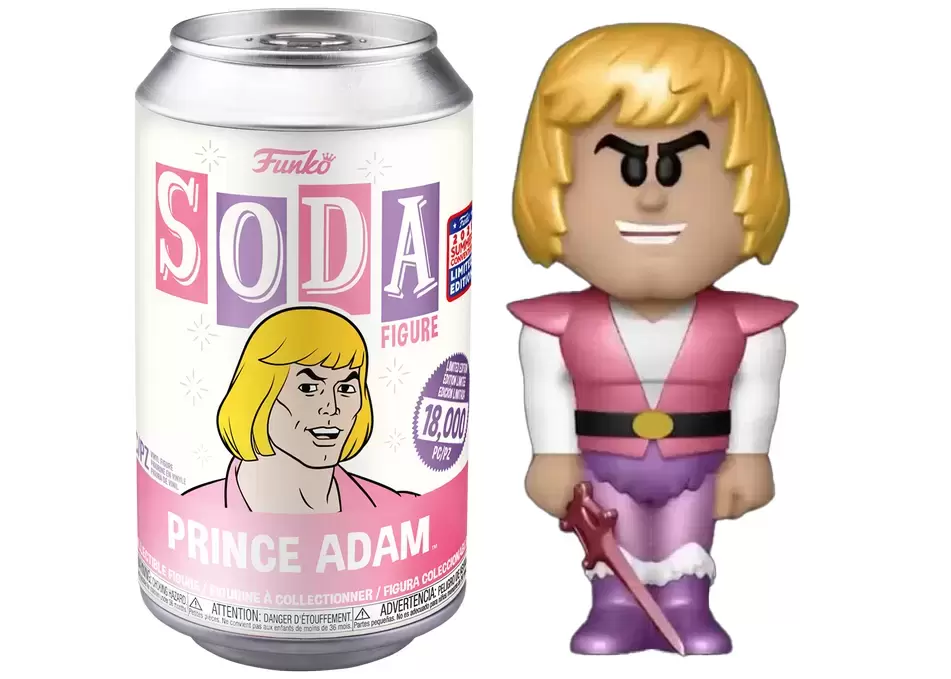 Vinyl Soda! - Masters Of The Universe - Prince Adam Metallic