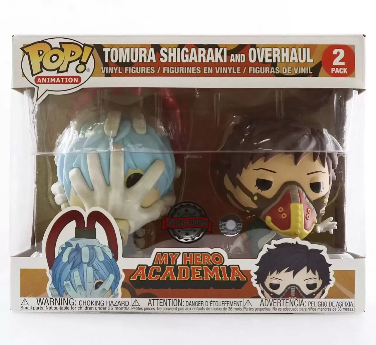 POP! Animation - My Hero Academia - Tomura Shigaraki And Overhaul 2 Pack