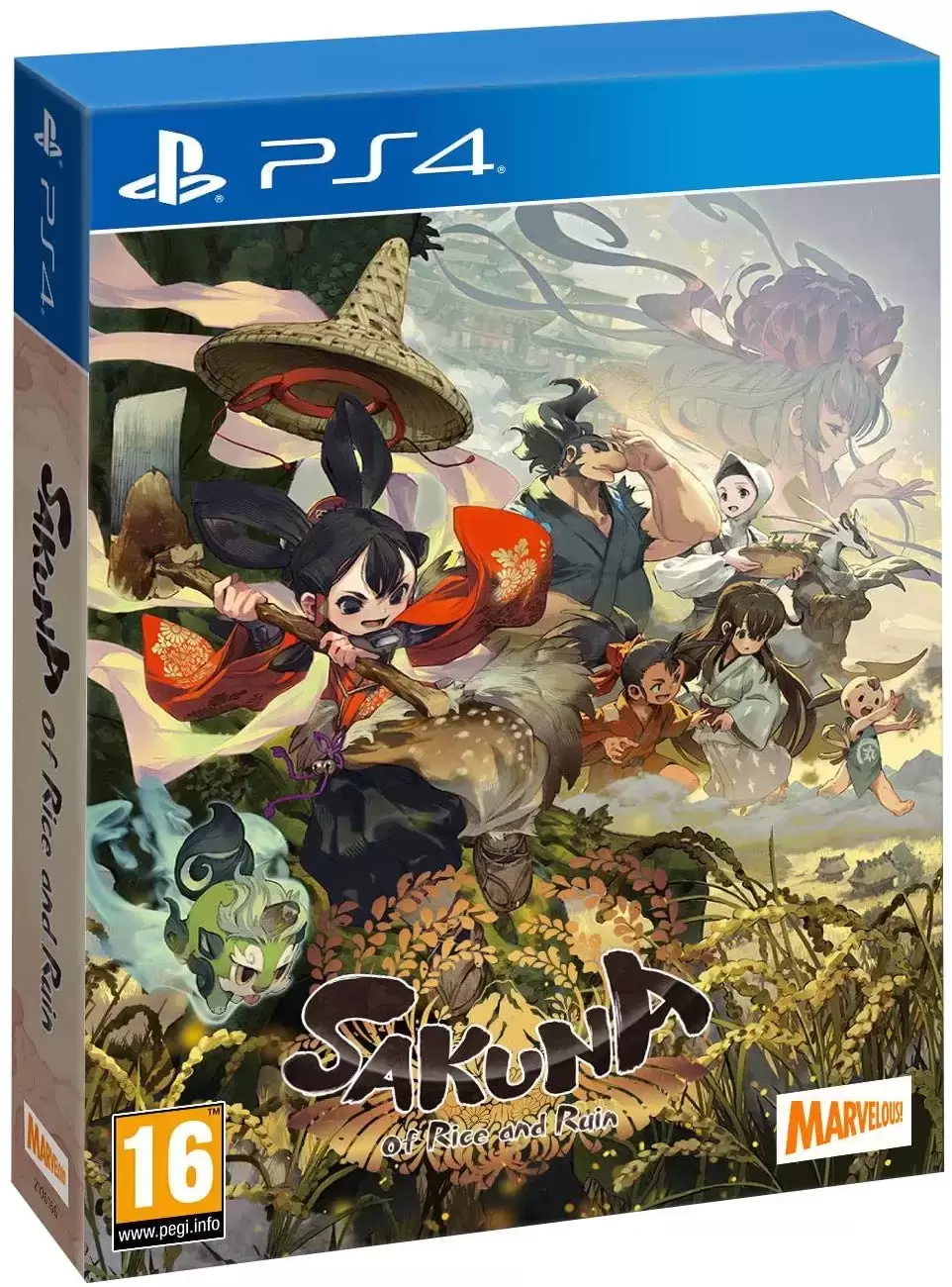 PS4 Games - Sakuna Of Rice And Ruin Golden Harvest Edition