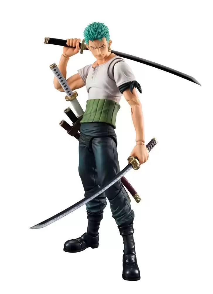 ACTION FIGURE ONE PIECE - ZOROJURO - VARIABLE ACTION HEROES REF