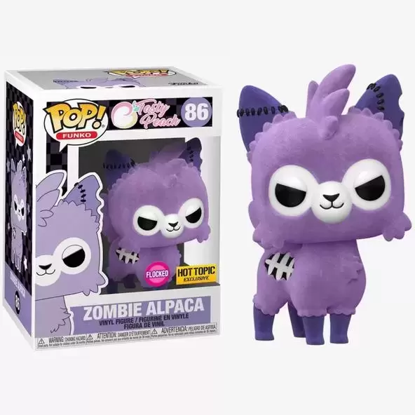 POP! Funko - Tasty Peach - Zombie Alpaca Flocked