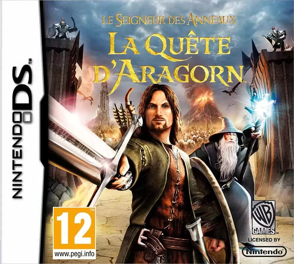 Jeux Nintendo DS - Le Seigneur Des Anneaux, La Quête D\'aragorn