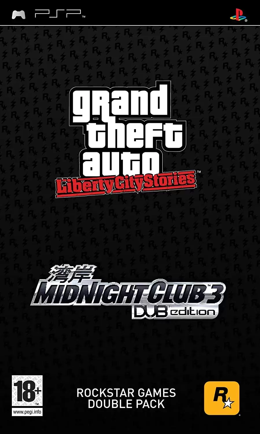 PSP Games - Grand Theft Auto - Liberty City Stories + Midnight Club 3