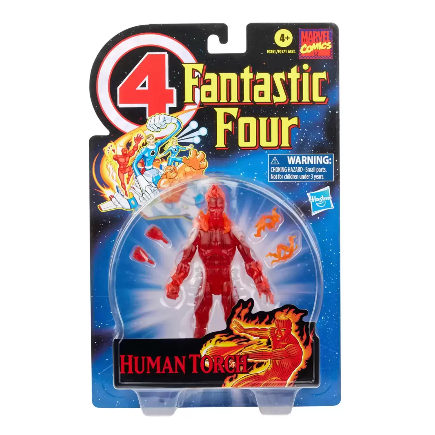 Marvel Legends 6 inch Retro Collection - Human Torch