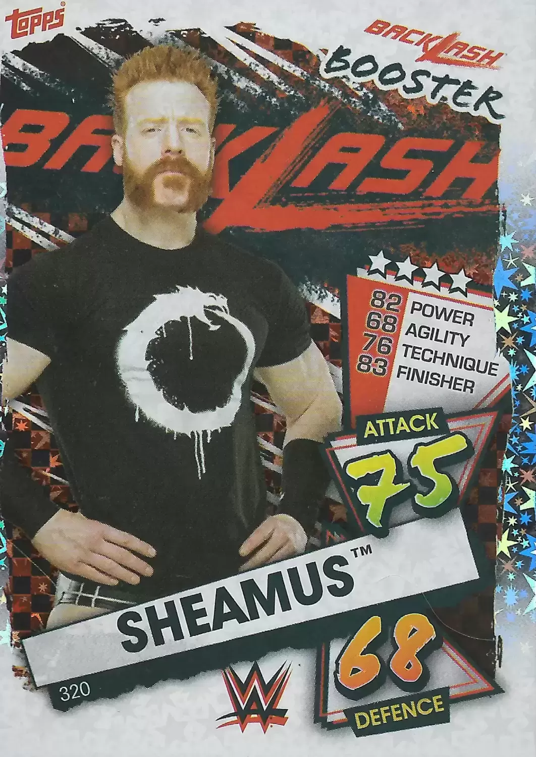 Slam Attax 2021 - Sheamus - PPV Boosters