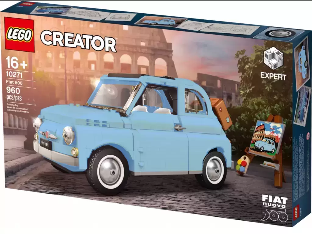 LEGO Creator - Fiat 500 (Bleu)