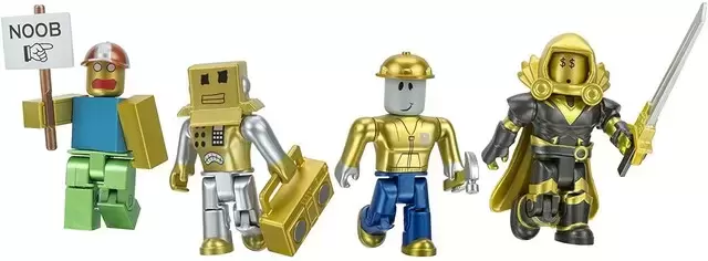 ROBLOX - 15th Anniversary Gold Collector\'s Set Figures 4pk