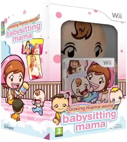 Jeux Nintendo Wii - Cooking Mama World, Babysitting Mama